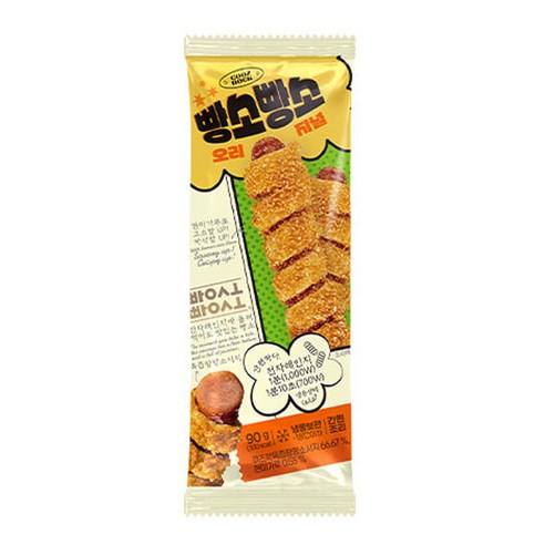 빵소빵소 미니 회오리핫도그 90g 개별포장 간식 PC방 전자렌지, 90g, 10개