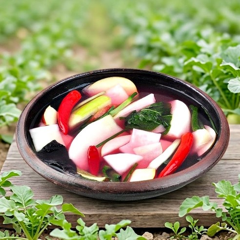 전라도 김치 35년 명인제조 여수 비트 동치미, 3kg, 1박스