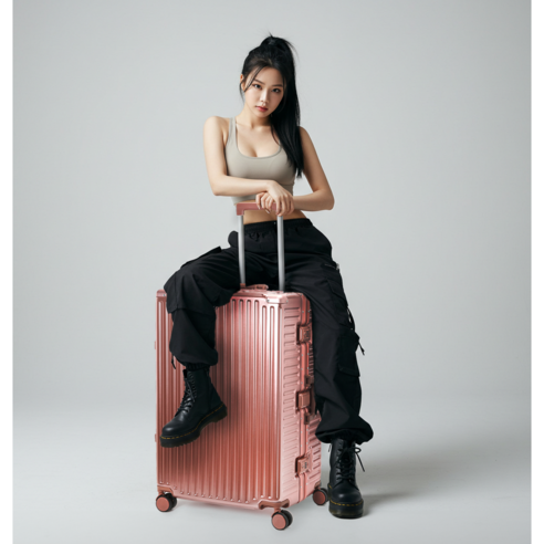 10년AS 독일산PC 히노모토바퀴 캐리어 폴리카보네이트 알루미늄프레임 여행용캐리어 20인치 24인치 28인치 중대형 캐리어 - 캐리어 | 쿠팡