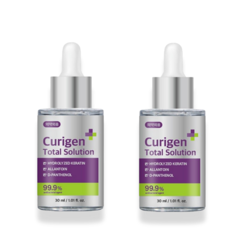 큐리젠 리페어 토탈 문제성발톱 문제성손톱 솔루션 30ml, 2개