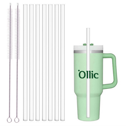 올릭 스탠리 텀블러 트라이탄 빨대 7p + 빨대 세척솔 2p 호환 887ml/1.18L, 1개