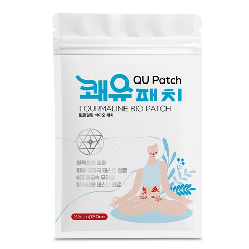 쾌유 동전패치 근육관절 원적외선 패치, 1개