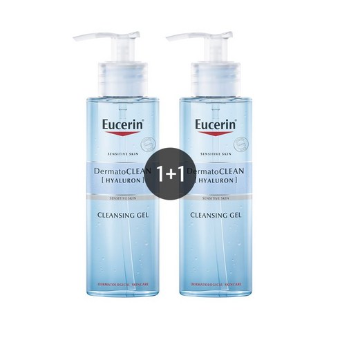 EUCERIN 2pack 유세린 더머토클린 리프레싱 클렌징 젤 200ml... 실사용 후기 | 효과 있을까? 썸네일