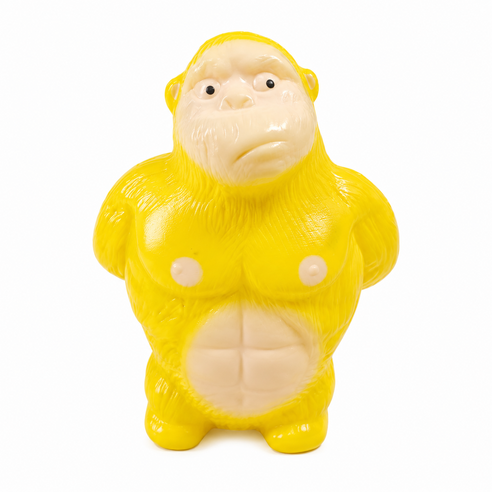 화난 고릴라 피젯토이 말랑이 스트레스 해소 장난감 늘어나는 촉감 장난감 12cm 16cm, 1개, 옐로우 16cm L