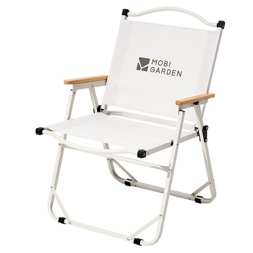 모비가든 캠핑의자 3.15kg NX2265038, 1개, 화이트