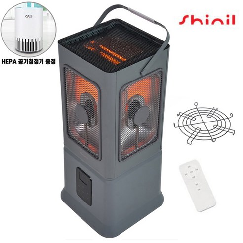 5면 발열, 압도적인 가성비, 공간을 디자인하는 신일 오방난로 에코플러스로 따뜻하고 안락한 겨울을!