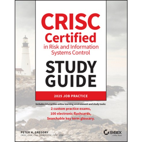 (영문도서)Crisc Certified in Risk and Information Systems Control Study Guide Paperback, English, 9781394373666, Sybex