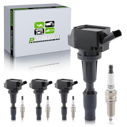 Partszen UF764 점화 코일 93175 이리듐-플래티넘 스파크 플러그 기아 쏘렌토 세도나 0ptima Rondo ...