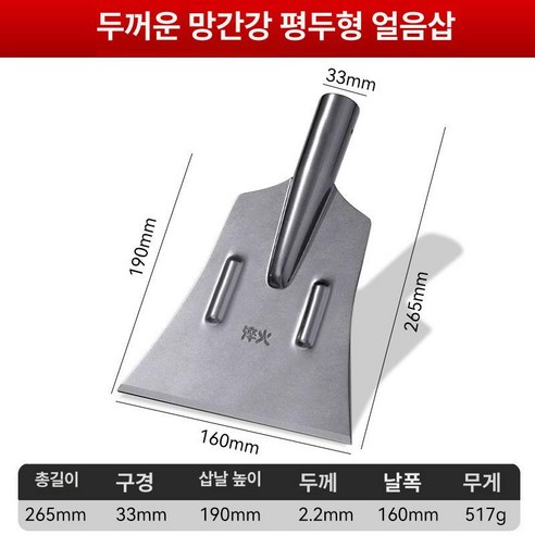 시멘트 제거 삽 콘크리트 껌칼 스크레이퍼 벽지 스크래퍼, 강화철제 트라이앵글..., 1개 - 기타수공구 | 쿠팡