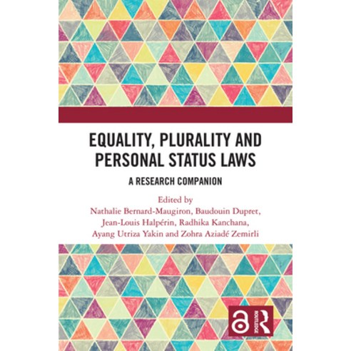 (영문도서)Equality Plurality and Personal Status Laws: A Research Companion Hardcover, Routledge, English, 9781032428116