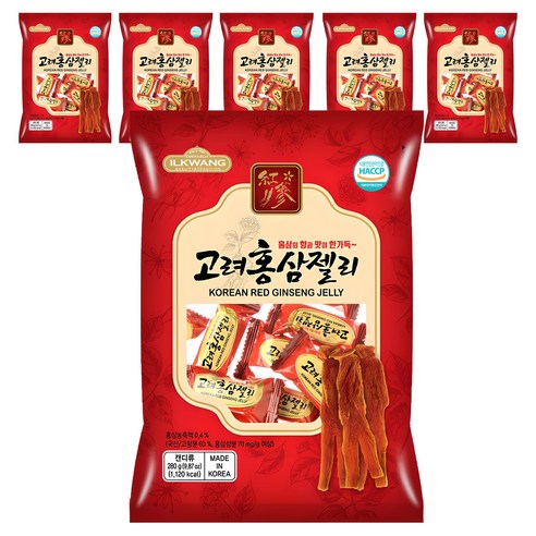 일광제과 고려홍삼젤리 280g, 6개 맛있게 먹은 솔직 후기 썸네일