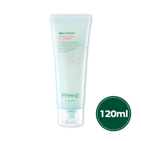 프란츠 멜리시카 트러블 젤 클렌저 약산성 여드름 진정 폼 클렌징, 1개, 120ml