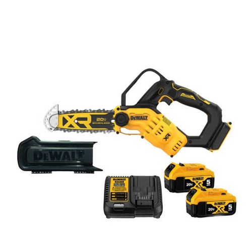 디월트 DCMPS520P2 20V 200mm 충전체인톱 5.0Ah 배터리 2개 포함439294