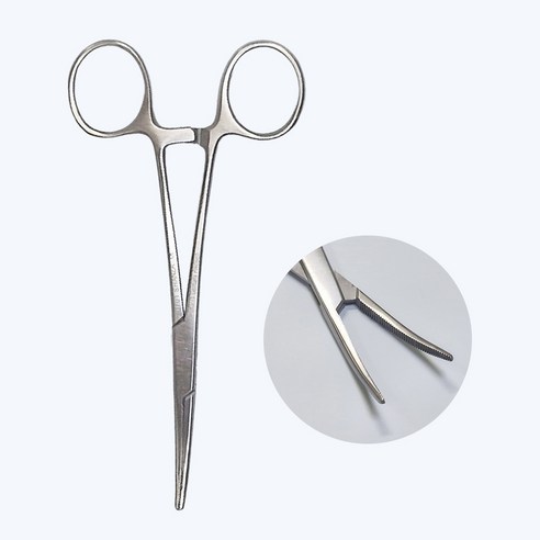캘리 가위 14cm 곡선 켈리 포셉 의료 의료용 간호사 병원 실습용, 1개