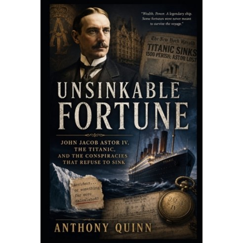 (영문도서)Unsinkable Fortune: John Jacob Astor IV the Titanic and the Conspiracies That... Paperback, Independently Published, English, 9798197040732