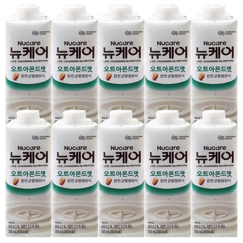뉴케어 오트아몬드맛 200ml, 10개 솔직 후기 | 실사용자 리뷰 분석 썸네일