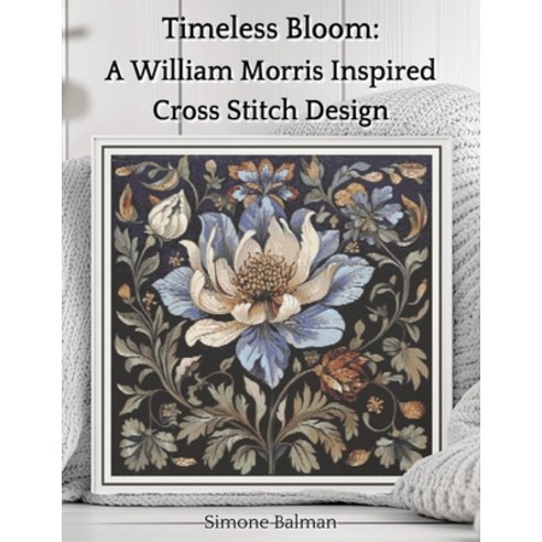 (영문도서)Heritage Floral Cross Stitch Pattern: A Large-Print Floral Design with Multi-Bra... Paperback, Independently Published, English, 9798273733183