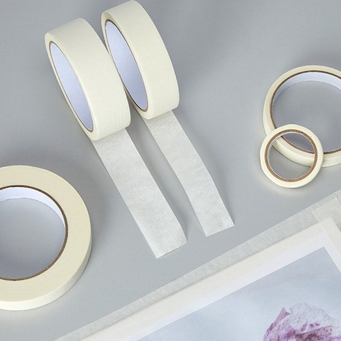 르디아망 다용도 종이 마스킹테이프 3개입 미색 이미지 4