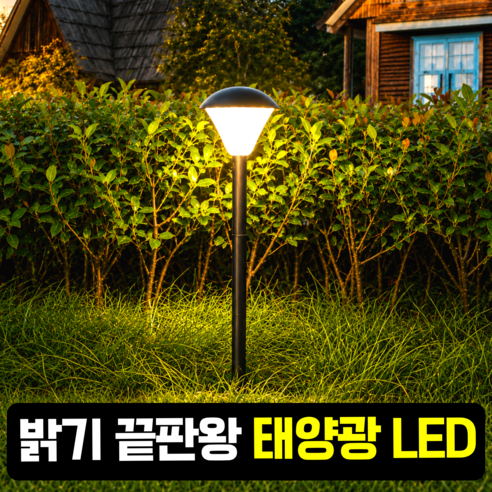 프루드 초고휘도 태양열 led 야외 조명등 태양광 정원등, 화이트