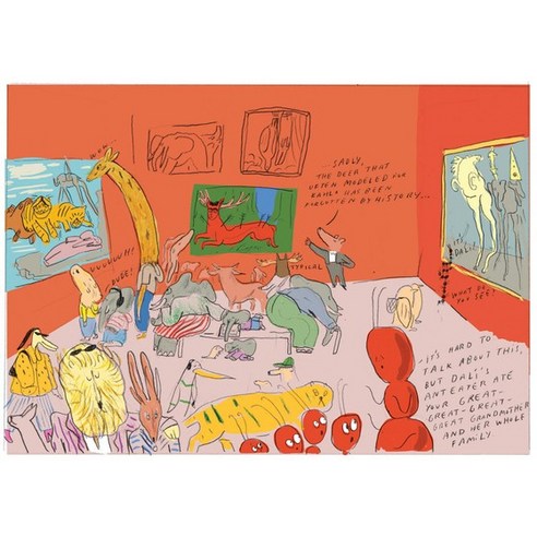 (영문도서) Drawn to Moma: Comics Inspired by Modern Art Hardcover, Museum of Modern Art, English, 9781633451674