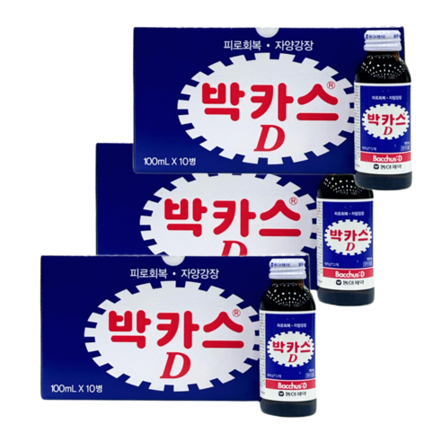 동아제약 박카스D 약국정품 100ml 30병 피로회복, 100ml, 30개입