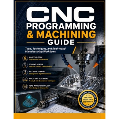 (영문도서)CNC Programming & Machining Guide: Tools Techniques and Real-World Manufacturi... Paperback, Independently Published, English, 9798195248178