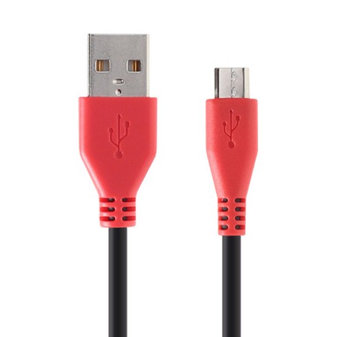넷메이트 USB 2.0 마이크로 5핀 고속충전케이블 0.3m NMC-FMB03, 1개