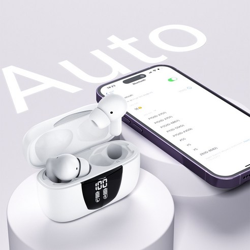 몰입의 즐거움, 와피크 RS1 노이즈캔슬링 블루투스 이어폰으로 경험하세요!