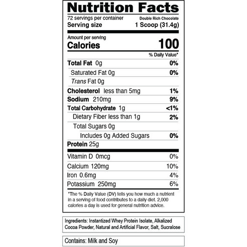 EVLUTIONNUTRITION 아이솔레이트 프로틴 더블 리치 초콜릿 맛... 운동러 솔직 후기 | 실사용 리뷰 - 상품 이미지 2