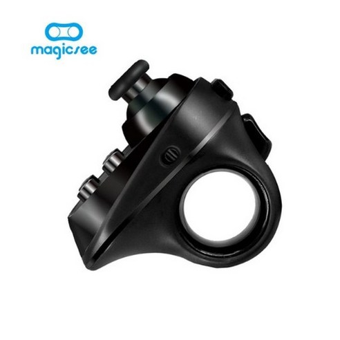 magicsee r1 미니 링 블루투스4.0 무선 게임 컨트롤러 조이스틱 리모컨 이북 전차책 안드로이드 IOS - 조이패드 | 쿠팡