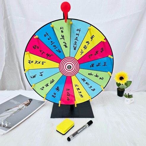 결정의 순간을 짜릿한 즐거움으로 바꾸는 룰렛돌림판