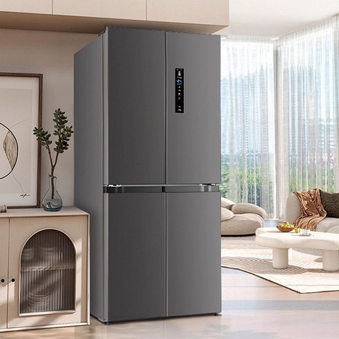 한용테크 스탠드형 김치냉장고 겸용 냉동기능 대형 대용량 양문형 가정용 저소음 이미지 2