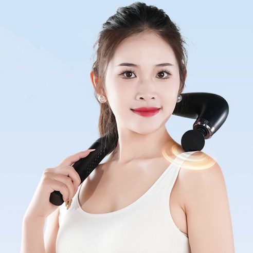 AOSS 진동 핸디 마사지건 강력 진동 갈고리형 휴대용 무선 안마기 솔직 후기 | 실사용자 리뷰 분석 - 상품 이미지 3