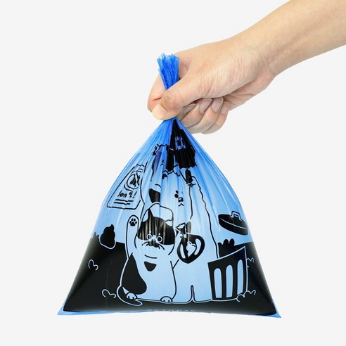 펫투데이 강아지 향기나는 산화 생분해 친환경 배변봉투 8롤(144매) 5개월분 이미지 3