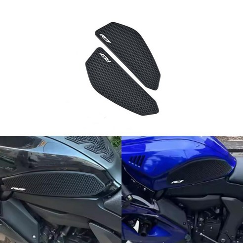 REWOLFNUS 오토바이 연료 탱크 패드 스티커 데칼 무릎 미끄럼 방지 야마하 YZF R7 2021-2025용 318926 ...