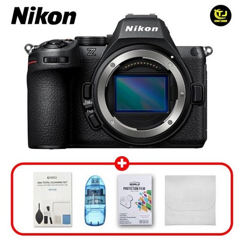 니콘 정품 Z5 II BODY / Z5M2 / 청소도구세트+리더기+잘라쓰는보호필름+극세사융 / TJ