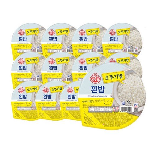 오뚜기 오뚜기밥 210g x 12개 실사용 후기 | 효과 있을까? 썸네일