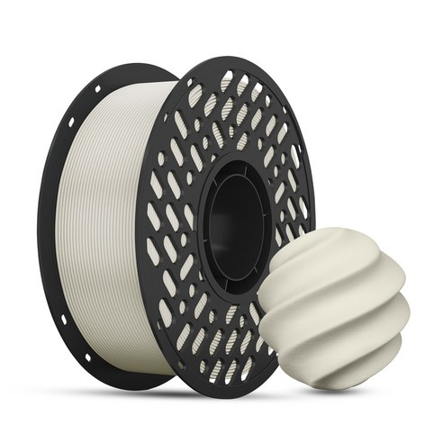 3D프린터 매트 PLA 필라멘트 1.75mm 1kg 무광 뱀부랩 P1S X1C A1 호환, 클라우드 화이트, 무광 시리즈