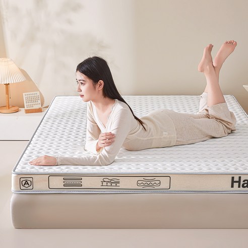 Lumi 목편한 천연 라텍스 메모리폼 매트리스 후기 분석 - 매트리스 단면 구조