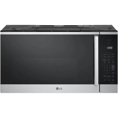 LG MVEM1825X 1.8 Cu. Ft. 스테인리스 스틸 오버 더 레인지 스마트 전자레인지