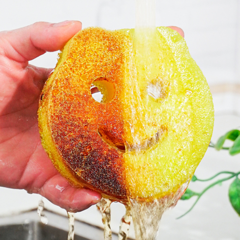 정품 스마일스크럽 수세미 흡착홀더 포함 랜덤발송 이미지 3