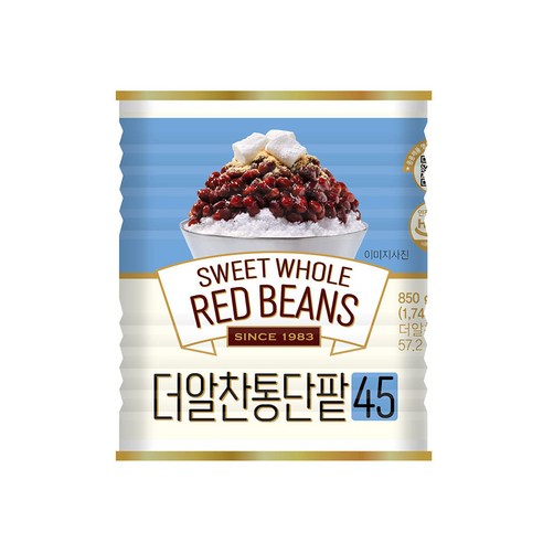 화과방 대두식품 더알찬통단팥45, 850g, 1개