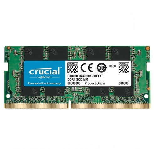 CRUCIAL DDR4 노트북 메모리 CKD 16GB 3200MHz, 1개, CT16G32AFD*1