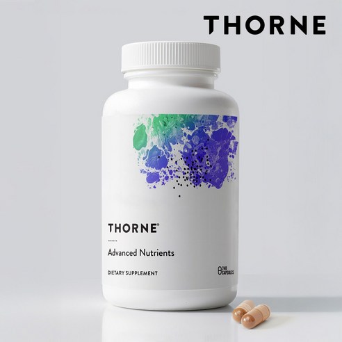 쏜리서치 어드밴스드 뉴트리언트 캡슐, 240정, 1개 후기 분석 - 영양 성분표 상세