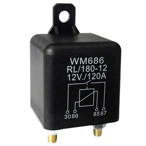 12V 120A 대용량 릴레이 배터리 방전방지 Relay, 본상품, 1개 본상품, 1개