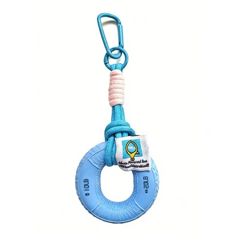 도넛 레인보우 악력기 배낭 장식 피트니스 선물 어린이 악력기, 블루 10-20lb 4.5-9.1kg, 1개
