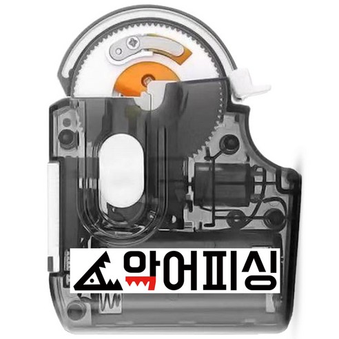 악어피싱 고토그 저속 바늘결속기, 1개, 투명 그레이