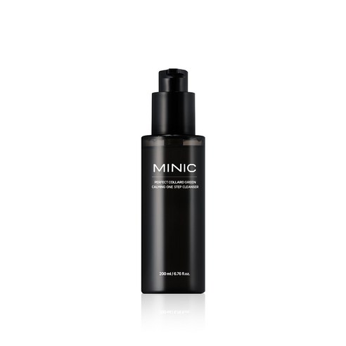 미닉 퍼펙트 콜라드 그린 진정 원스텝 메이크업 선크림 젤투폼 클렌저, 1개, 200ml