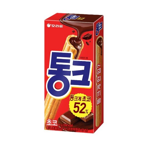오리온 통크 초코, 45g, 5개