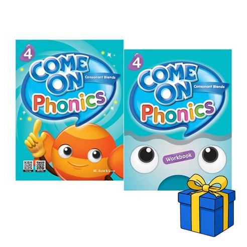 [컴 온 파닉스] Come On Phonics 4 Student Book 1권 + Workbook 1권 (총2권)